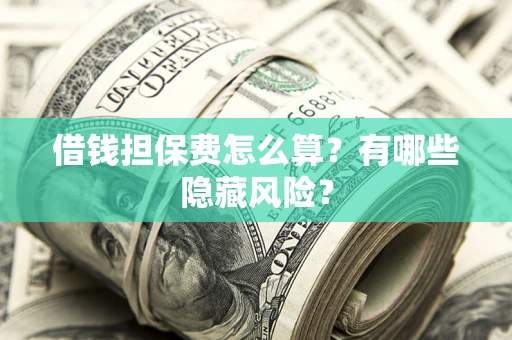 武汉借钱担保费怎么算？有哪些隐藏风险？