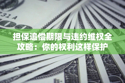 武汉担保追偿期限与违约维权全攻略：你的权利这样保护