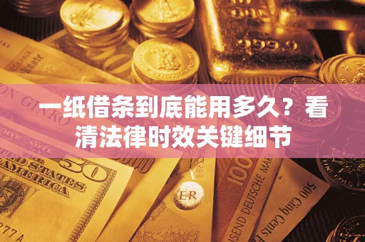 武汉一纸借条到底能用多久？看清法律时效关键细节