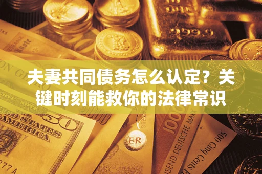 武汉夫妻共同债务怎么认定？关键时刻能救你的法律常识
