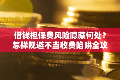 武汉借钱担保费风险隐藏何处？怎样规避不当收费陷阱全攻略！