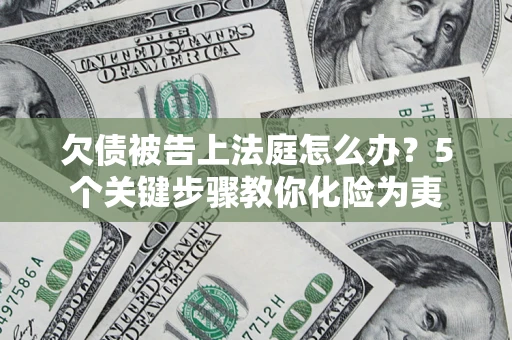 武汉欠债被告上法庭怎么办？5个关键步骤教你化险为夷