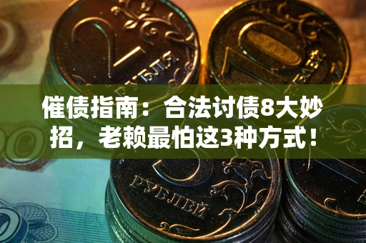 武汉催债指南：合法讨债8大妙招，老赖最怕这3种方式！